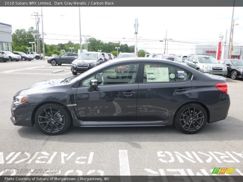 Dark Gray Metallic / Carbon Black 2018 Subaru WRX Limited