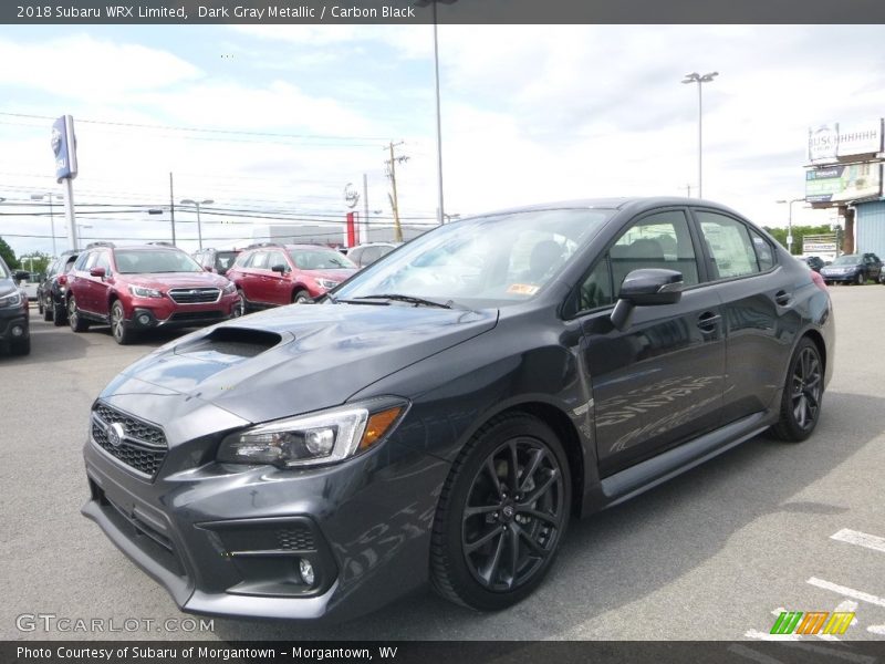 Dark Gray Metallic / Carbon Black 2018 Subaru WRX Limited