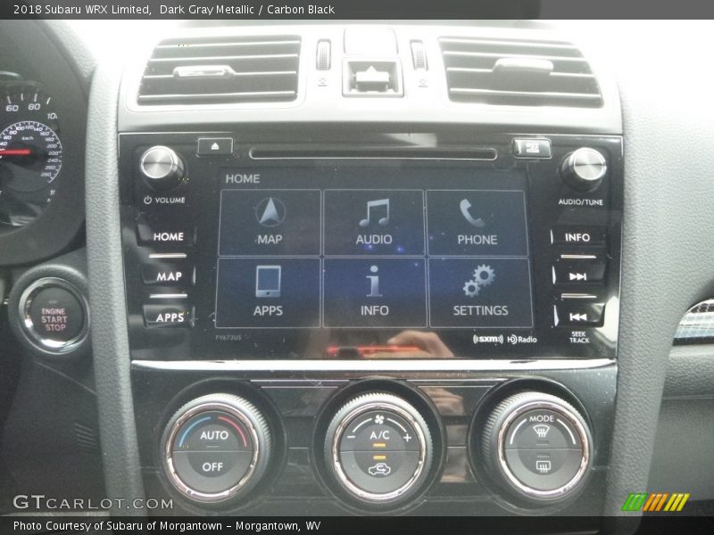 Dark Gray Metallic / Carbon Black 2018 Subaru WRX Limited
