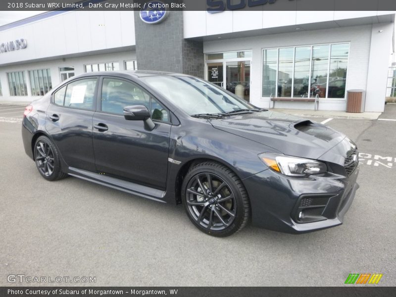 Dark Gray Metallic / Carbon Black 2018 Subaru WRX Limited