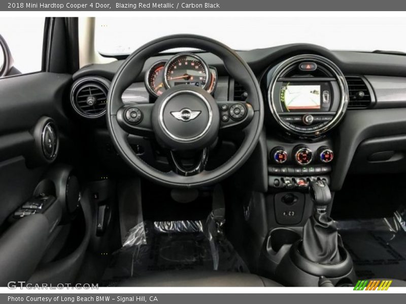 Blazing Red Metallic / Carbon Black 2018 Mini Hardtop Cooper 4 Door
