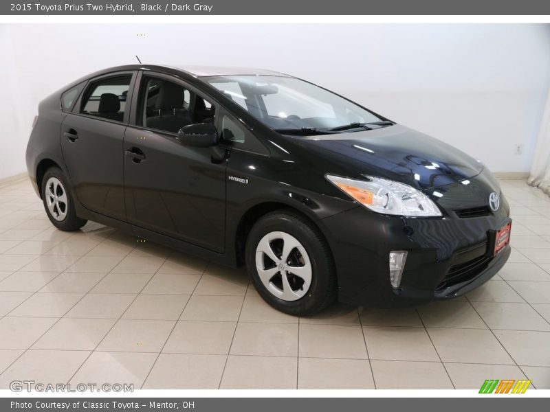 Black / Dark Gray 2015 Toyota Prius Two Hybrid