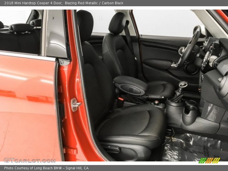 Blazing Red Metallic / Carbon Black 2018 Mini Hardtop Cooper 4 Door