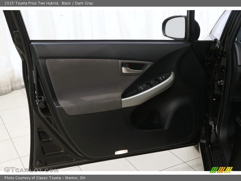 Black / Dark Gray 2015 Toyota Prius Two Hybrid