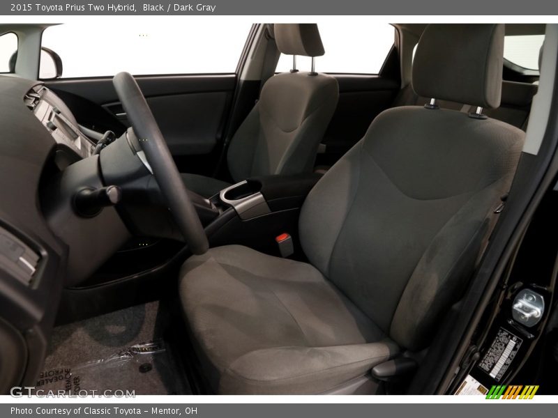 Black / Dark Gray 2015 Toyota Prius Two Hybrid