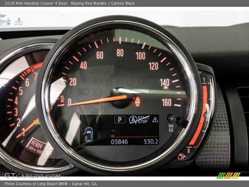 Blazing Red Metallic / Carbon Black 2018 Mini Hardtop Cooper 4 Door