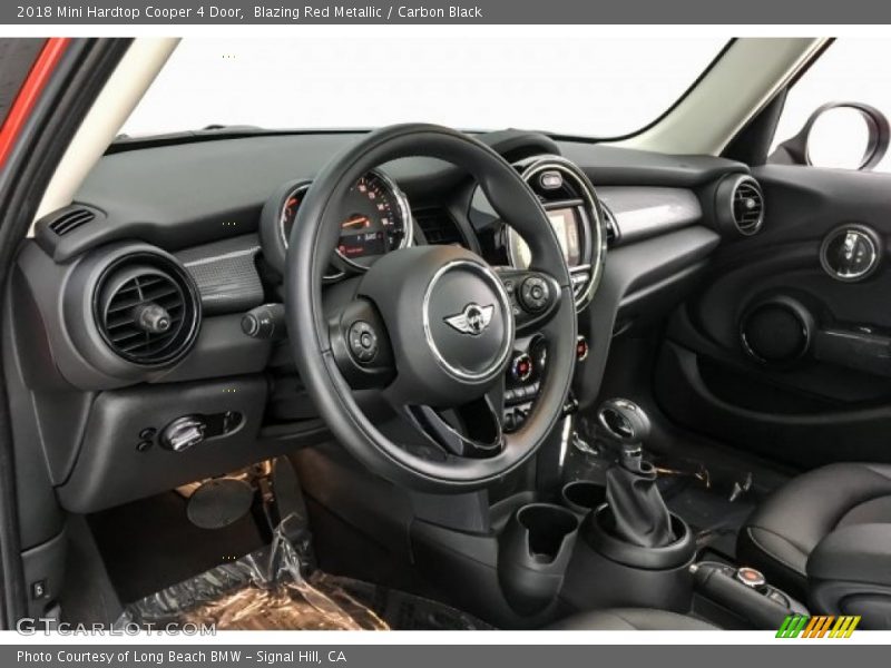 Blazing Red Metallic / Carbon Black 2018 Mini Hardtop Cooper 4 Door