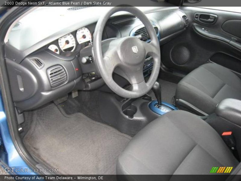 Atlantic Blue Pearl / Dark Slate Gray 2003 Dodge Neon SXT