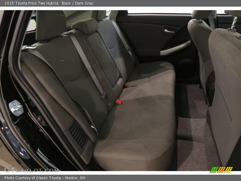 Black / Dark Gray 2015 Toyota Prius Two Hybrid