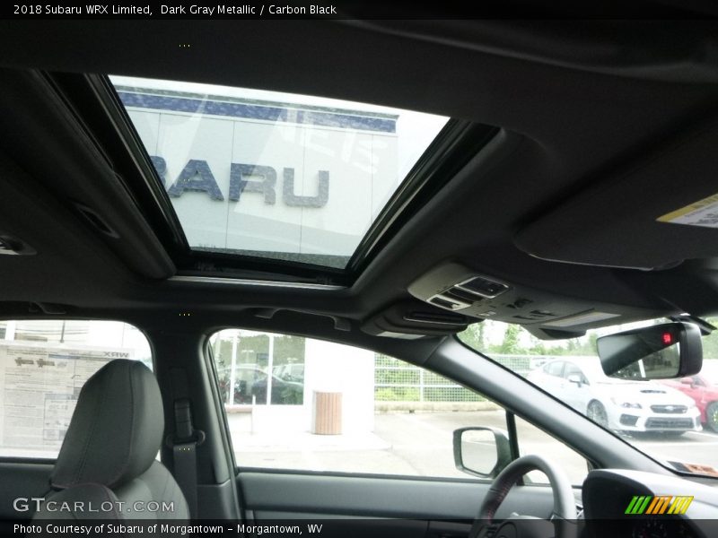 Dark Gray Metallic / Carbon Black 2018 Subaru WRX Limited