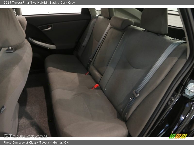Black / Dark Gray 2015 Toyota Prius Two Hybrid