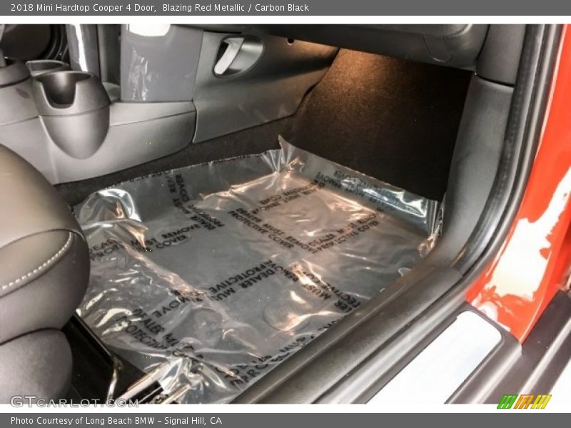 Blazing Red Metallic / Carbon Black 2018 Mini Hardtop Cooper 4 Door