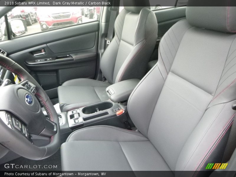 Front Seat of 2018 WRX Limited