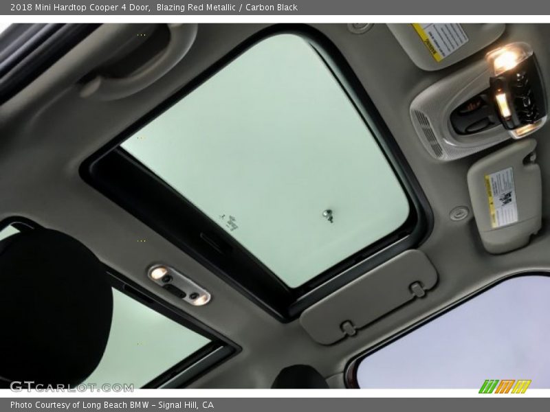 Blazing Red Metallic / Carbon Black 2018 Mini Hardtop Cooper 4 Door