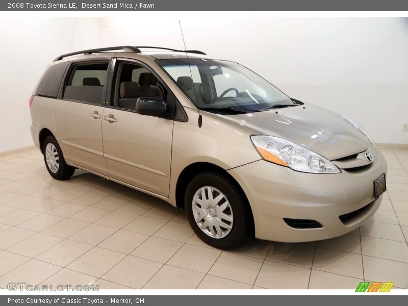 Desert Sand Mica / Fawn 2008 Toyota Sienna LE