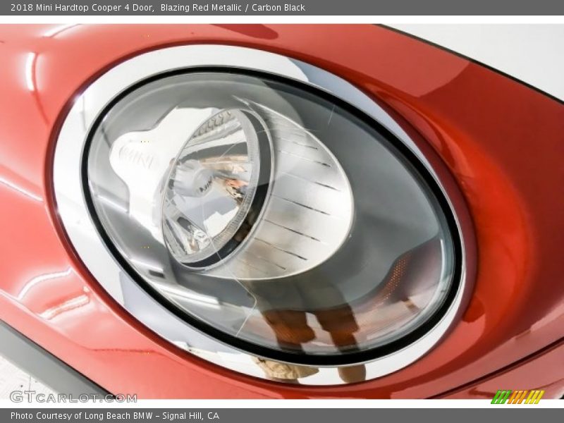 Blazing Red Metallic / Carbon Black 2018 Mini Hardtop Cooper 4 Door