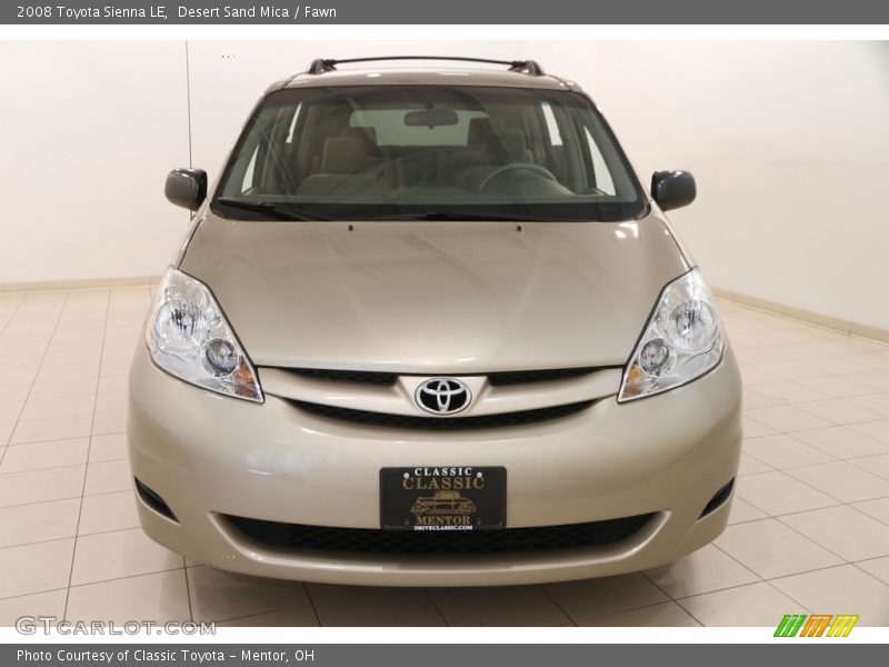 Desert Sand Mica / Fawn 2008 Toyota Sienna LE
