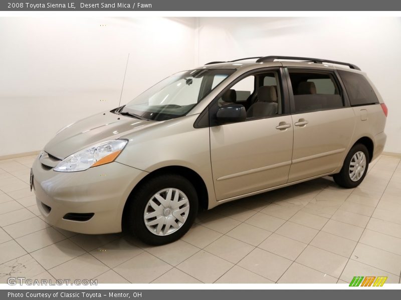 Desert Sand Mica / Fawn 2008 Toyota Sienna LE