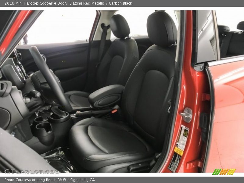 Blazing Red Metallic / Carbon Black 2018 Mini Hardtop Cooper 4 Door