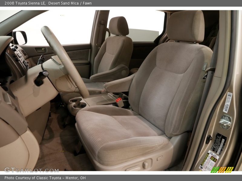 Desert Sand Mica / Fawn 2008 Toyota Sienna LE