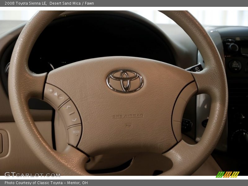 Desert Sand Mica / Fawn 2008 Toyota Sienna LE