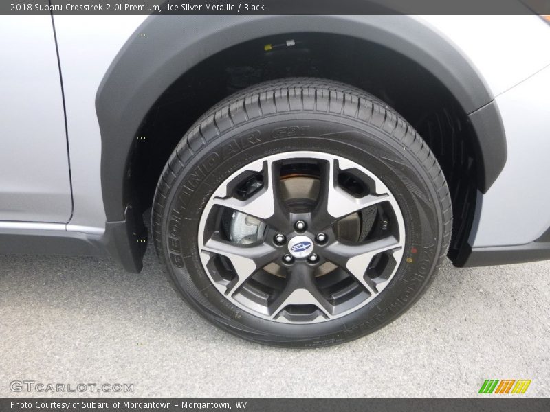 Ice Silver Metallic / Black 2018 Subaru Crosstrek 2.0i Premium
