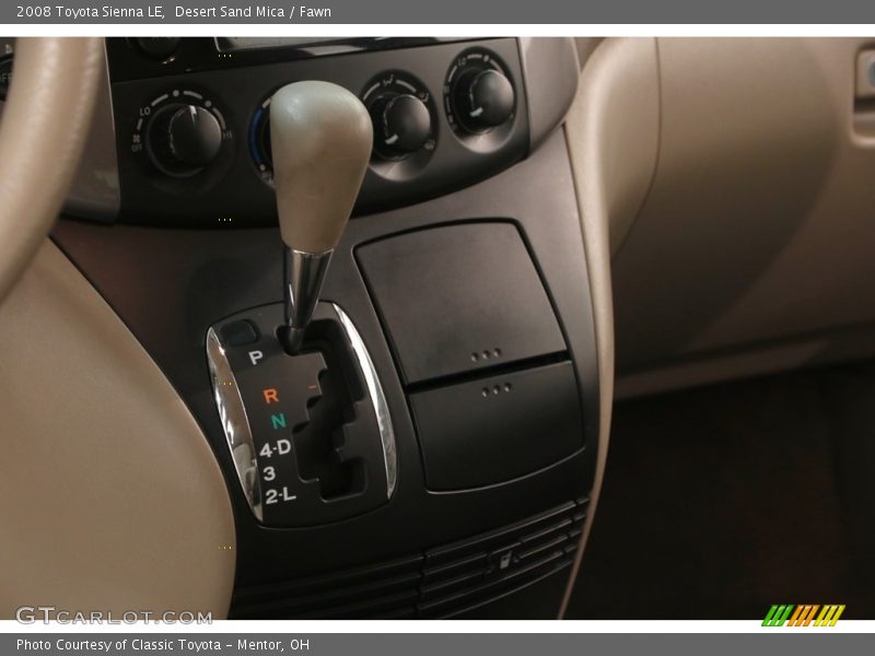 Desert Sand Mica / Fawn 2008 Toyota Sienna LE