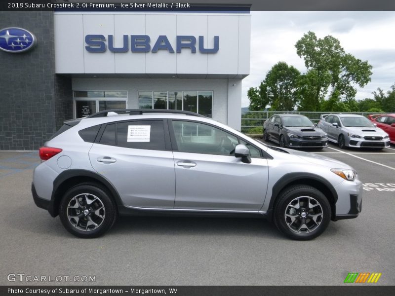 Ice Silver Metallic / Black 2018 Subaru Crosstrek 2.0i Premium