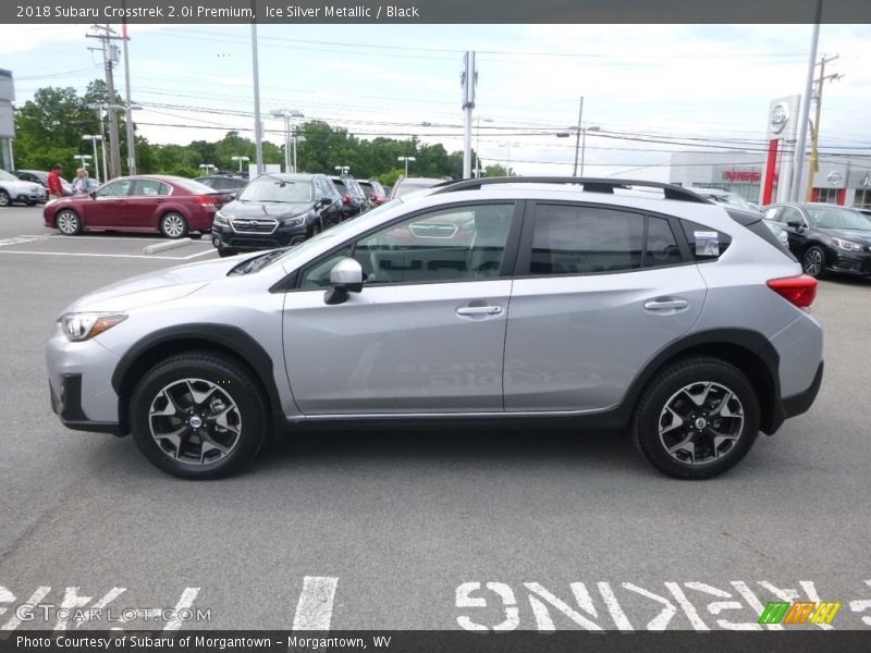 Ice Silver Metallic / Black 2018 Subaru Crosstrek 2.0i Premium