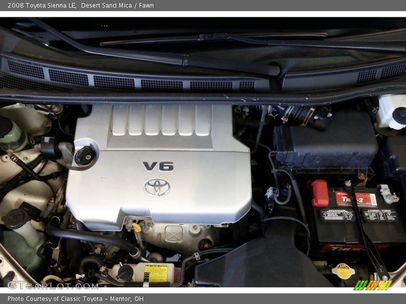 Desert Sand Mica / Fawn 2008 Toyota Sienna LE