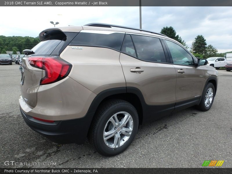 Coppertino Metallic / ­Jet Black 2018 GMC Terrain SLE AWD