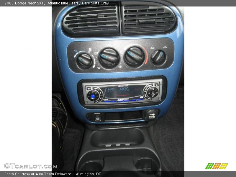 Atlantic Blue Pearl / Dark Slate Gray 2003 Dodge Neon SXT