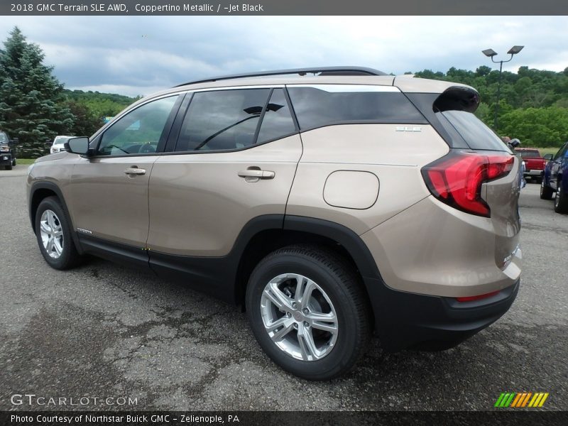 Coppertino Metallic / ­Jet Black 2018 GMC Terrain SLE AWD
