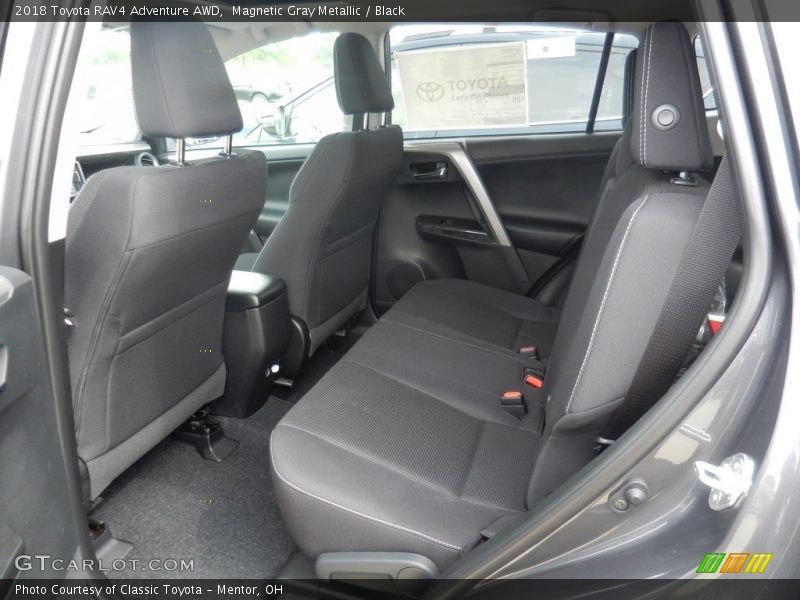Magnetic Gray Metallic / Black 2018 Toyota RAV4 Adventure AWD