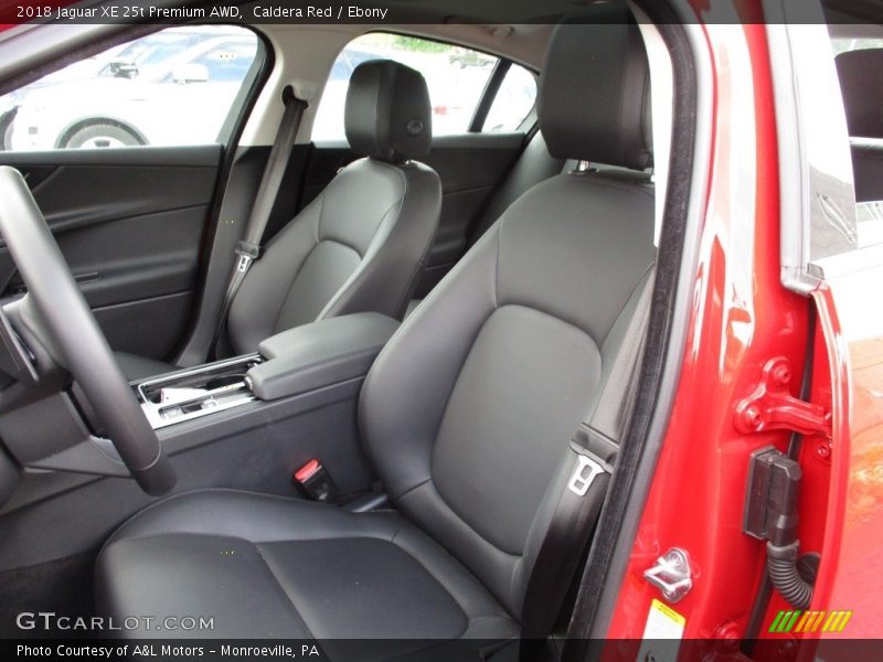 Front Seat of 2018 XE 25t Premium AWD