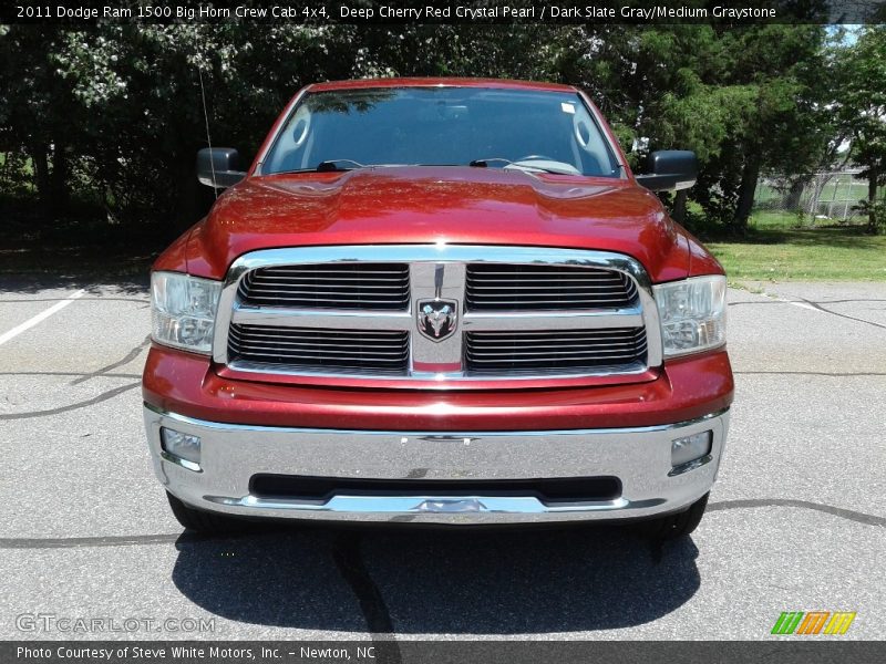 Deep Cherry Red Crystal Pearl / Dark Slate Gray/Medium Graystone 2011 Dodge Ram 1500 Big Horn Crew Cab 4x4