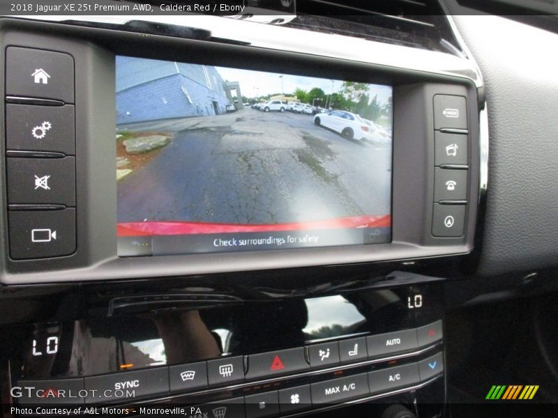 Caldera Red / Ebony 2018 Jaguar XE 25t Premium AWD
