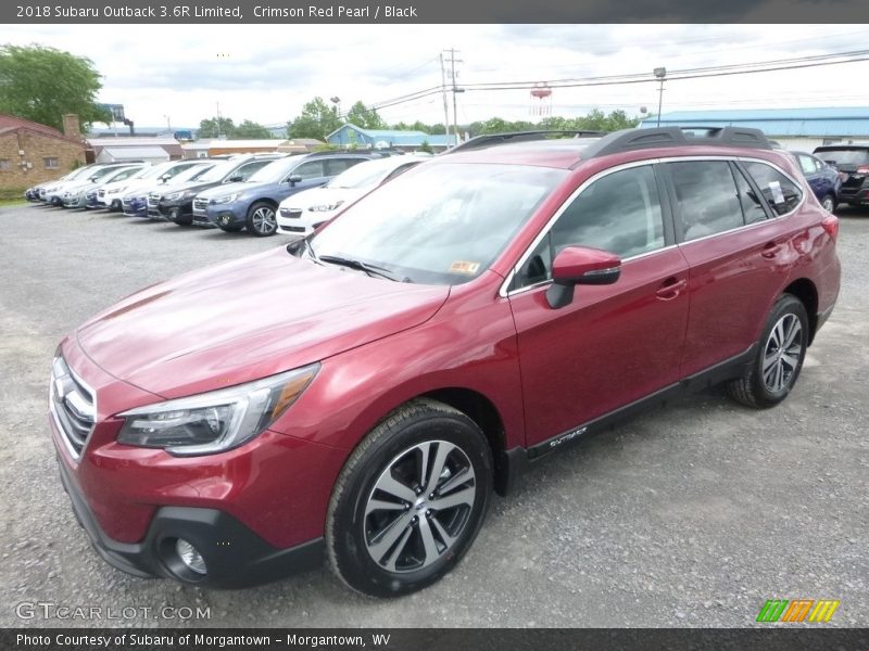 Crimson Red Pearl / Black 2018 Subaru Outback 3.6R Limited