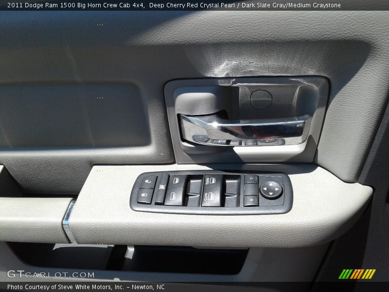 Deep Cherry Red Crystal Pearl / Dark Slate Gray/Medium Graystone 2011 Dodge Ram 1500 Big Horn Crew Cab 4x4