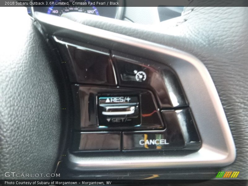 Crimson Red Pearl / Black 2018 Subaru Outback 3.6R Limited