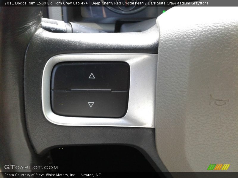 Deep Cherry Red Crystal Pearl / Dark Slate Gray/Medium Graystone 2011 Dodge Ram 1500 Big Horn Crew Cab 4x4