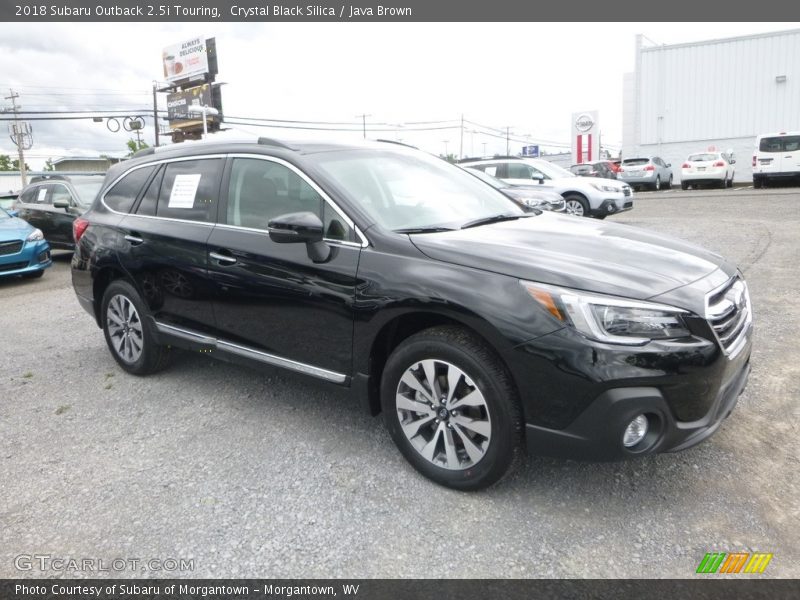 Crystal Black Silica / Java Brown 2018 Subaru Outback 2.5i Touring