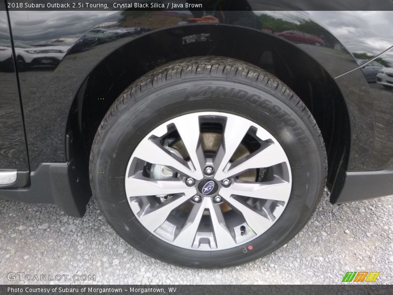 Crystal Black Silica / Java Brown 2018 Subaru Outback 2.5i Touring