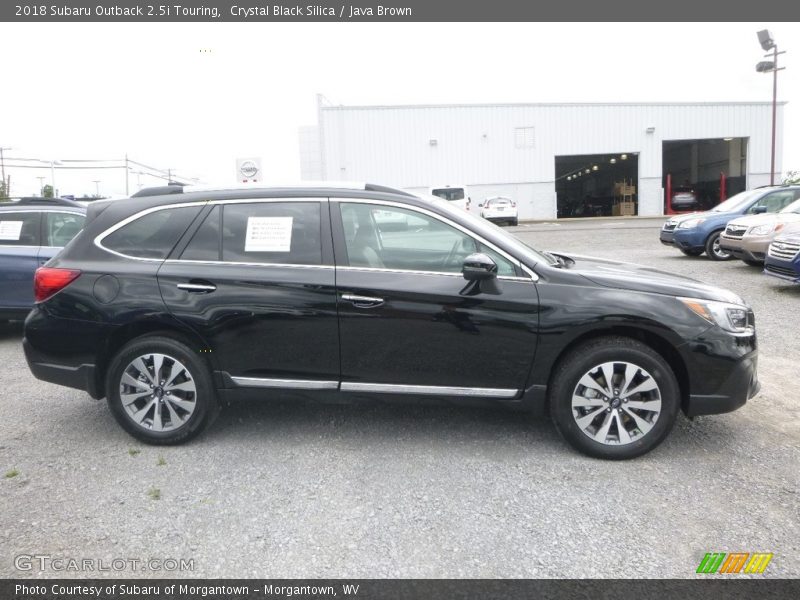 Crystal Black Silica / Java Brown 2018 Subaru Outback 2.5i Touring
