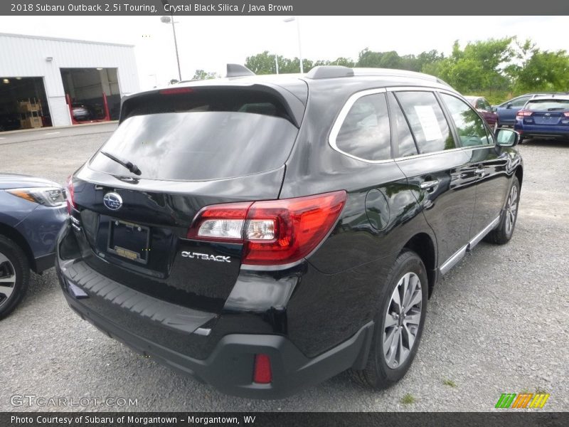Crystal Black Silica / Java Brown 2018 Subaru Outback 2.5i Touring