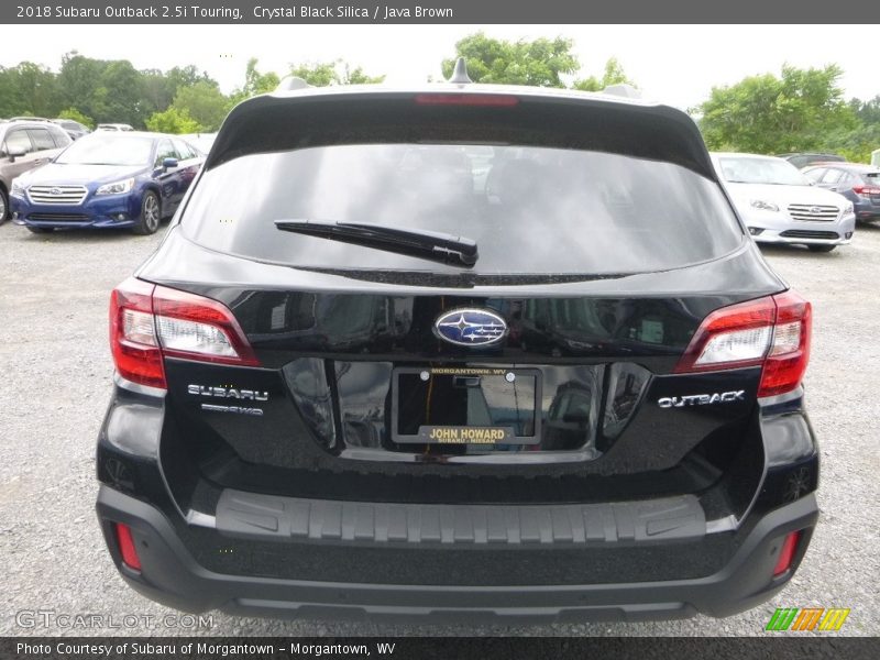 Crystal Black Silica / Java Brown 2018 Subaru Outback 2.5i Touring