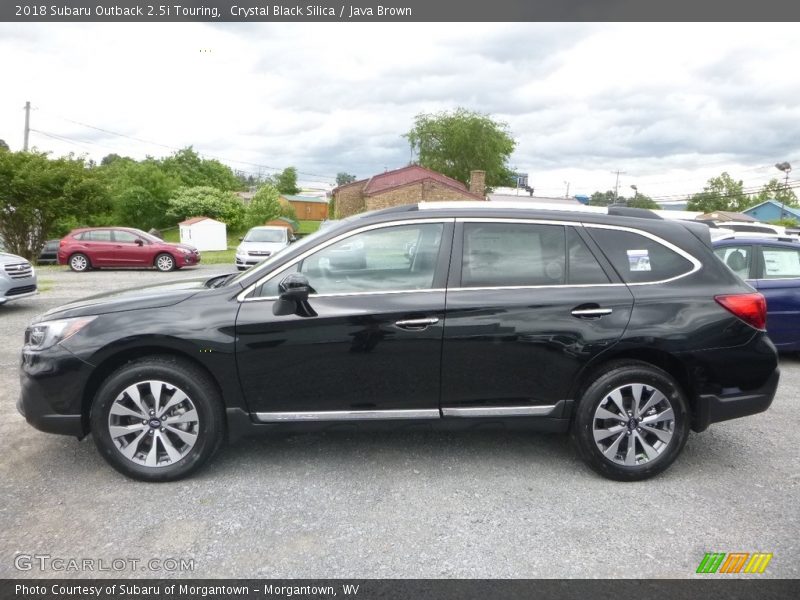 Crystal Black Silica / Java Brown 2018 Subaru Outback 2.5i Touring