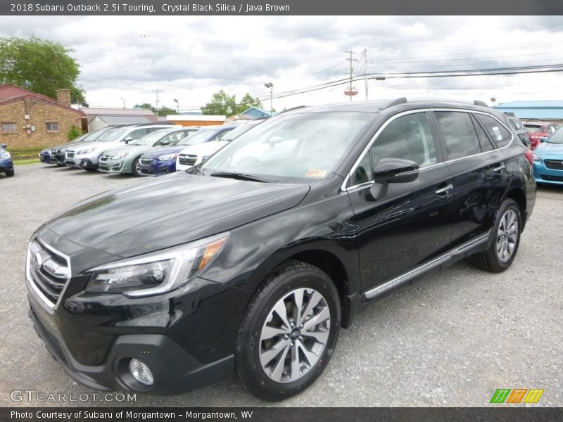 Crystal Black Silica / Java Brown 2018 Subaru Outback 2.5i Touring