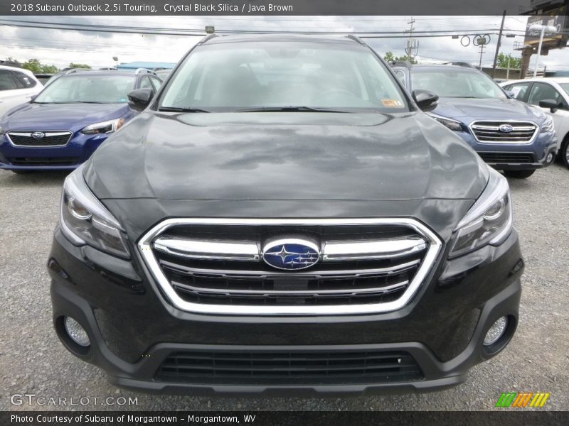 Crystal Black Silica / Java Brown 2018 Subaru Outback 2.5i Touring