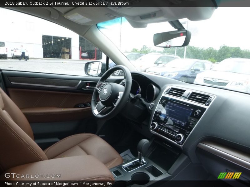 Crystal Black Silica / Java Brown 2018 Subaru Outback 2.5i Touring